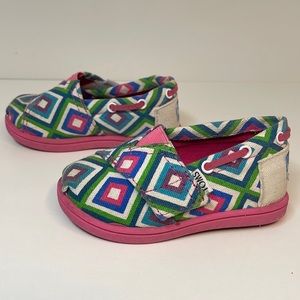Toms Slip On Alpargata Shoes for Girls.